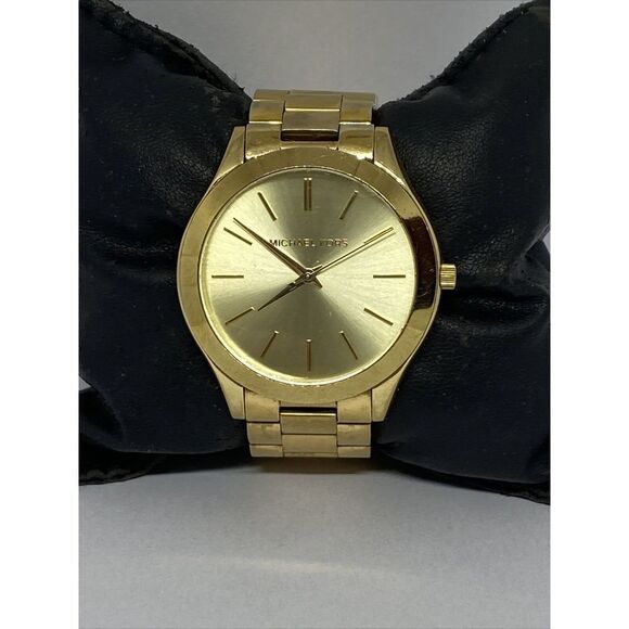 Michael Kors Runway MK3179 Womens Stainless Steel Analog Dial Quartz Watch UC526 - Picture 1 of 12